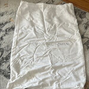 Stuart Weitzman Cream Dust Bag